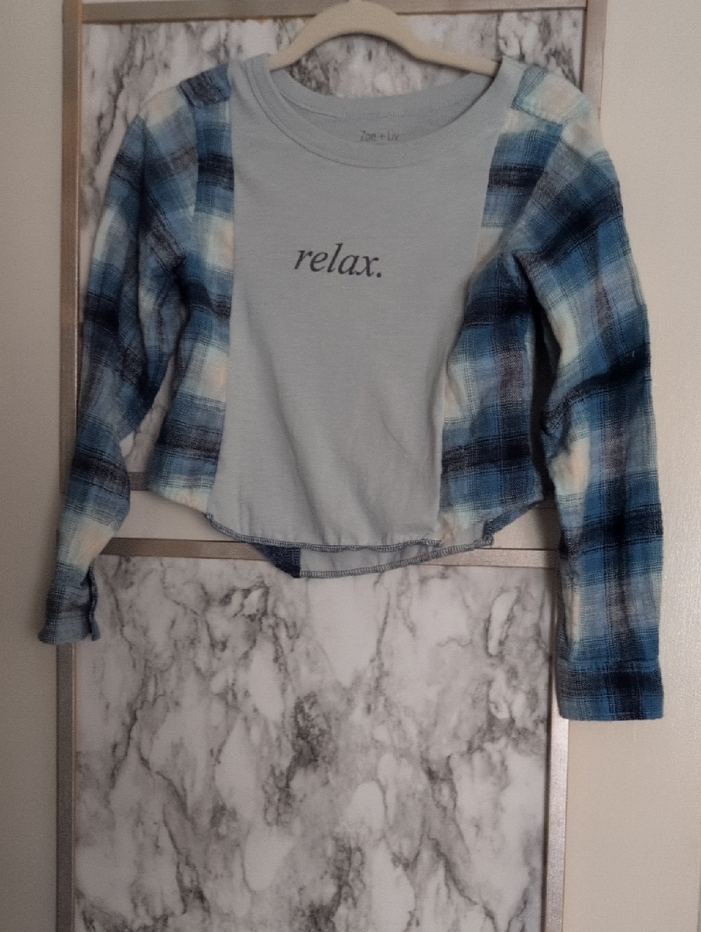 Custom Boho Crop Top Size Extra Small Oversized.